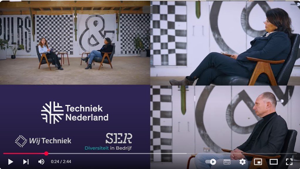 Techniek inclusief award filmpje